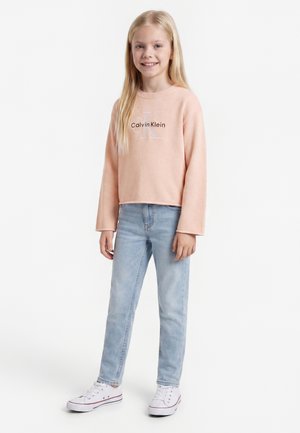 Calvin Klein Jeans, MONOLOGO SWEATER - Striktrøje - spanish villa