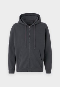 SACHA ZIP - Sweat zippé - carbone