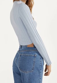 Bershka Pullover - light blue
