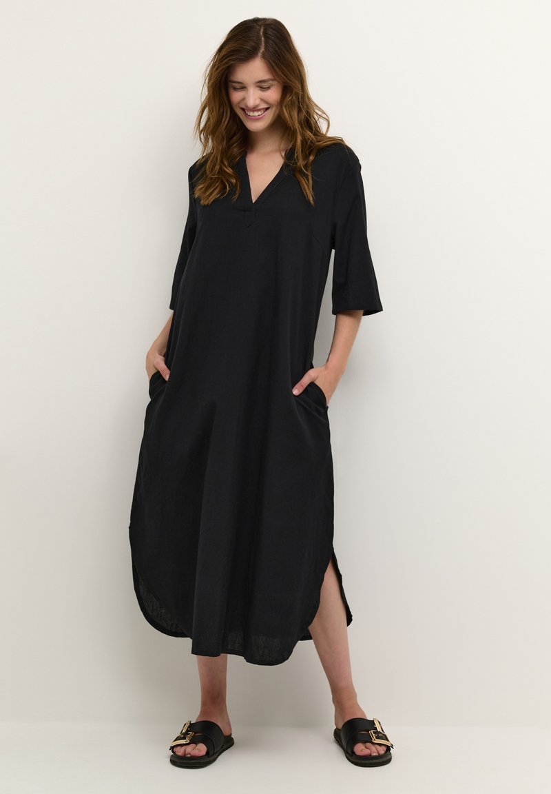 Kaffe - BPKAISEY DRESS, RELAXED LOOSE FIT – CASUAL DRESS - Denní šaty - black deep, Zvětšit