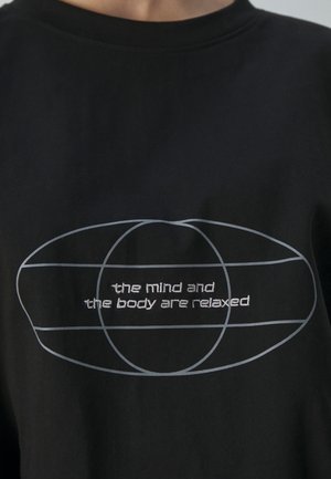 T-shirt à manches longues - black