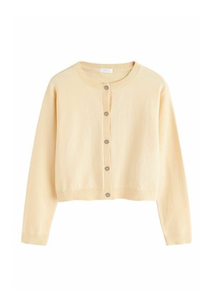 REGULAR FIT-BUTTON UP - Cardigan - yellow