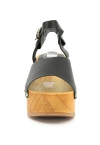 Kickers KICK WEDGE WISE - Sandali con zeppa - noir