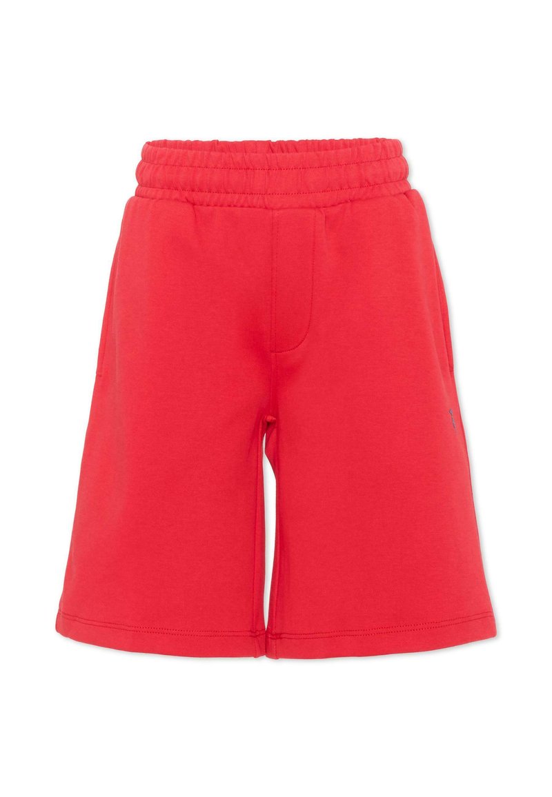 TRU TRUSSARDI JUNIOR SHORTS - Trainingsbroek - red/rood - Zalando.nl