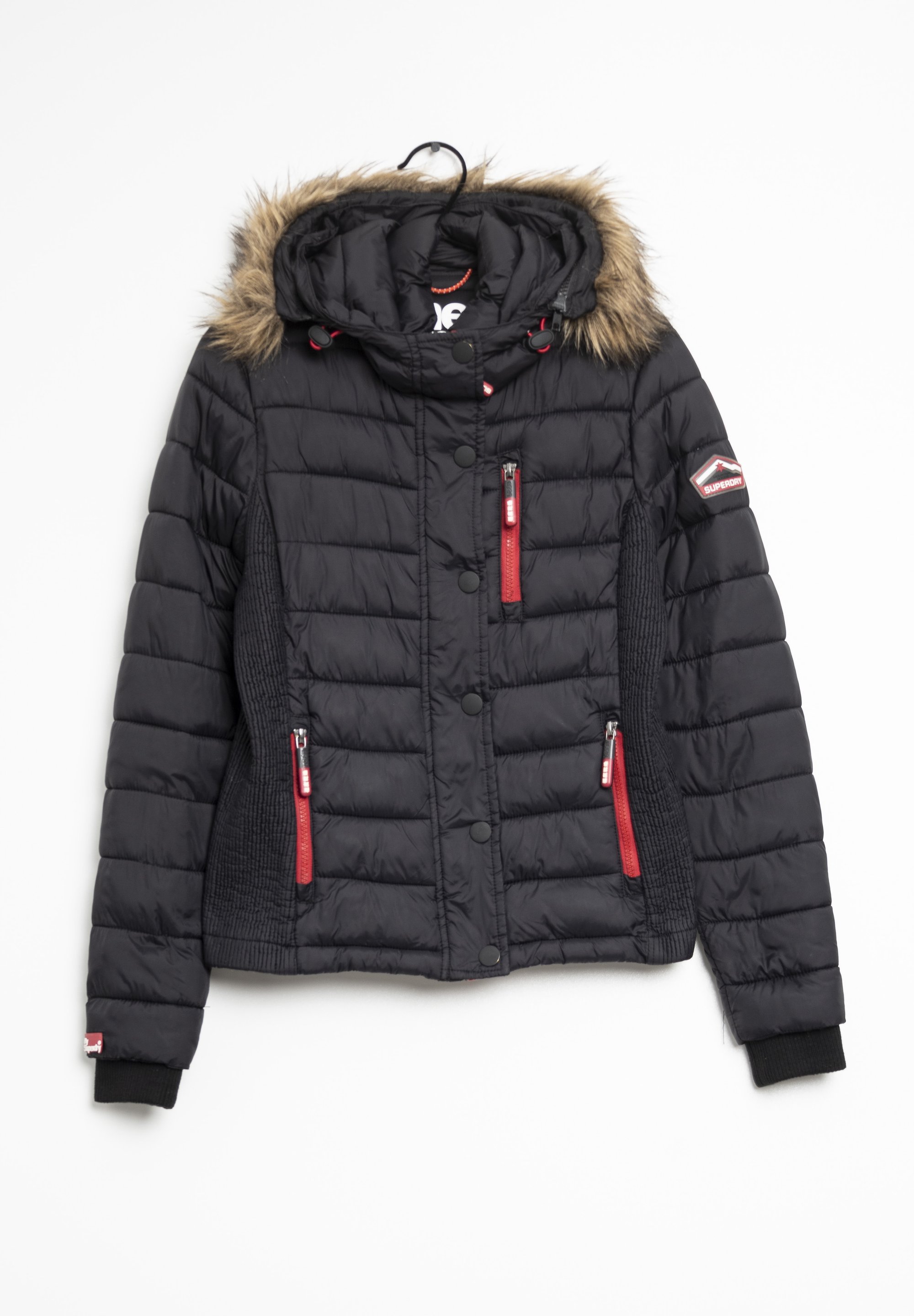 Sports Puffer Jacket Superdry Jacke Damen Winterjacke Superdry