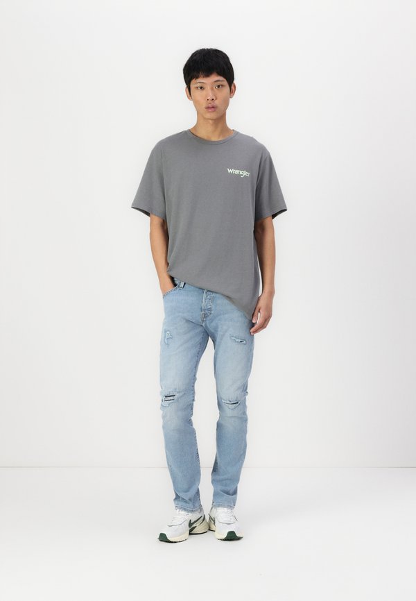 GRAPHIC TEE - Print T-shirt - pewter2