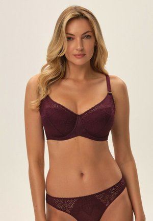 MARVELA - Underwired bra - Dark Violet