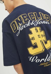 Jack & Jones Junior GEDRUCKT - Triko s potiskem - navy blazer