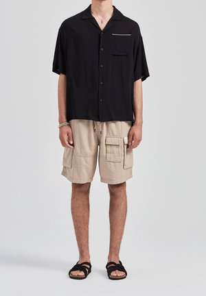 PULL&BEAR, Chemise - black