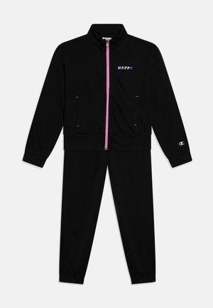BACK TO SCHOOL FULL ZIP SUIT UNISEX - Pantaloni sportivi - black