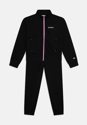 BACK TO SCHOOL FULL ZIP SUIT UNISEX - Träningsbyxor - black