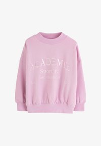 Ausgewählt, pink slogan