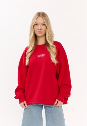 Sweatshirt - red
