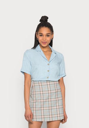 ONLPEMA SKY SHORT SLEEVE - Koszula - light blue denim