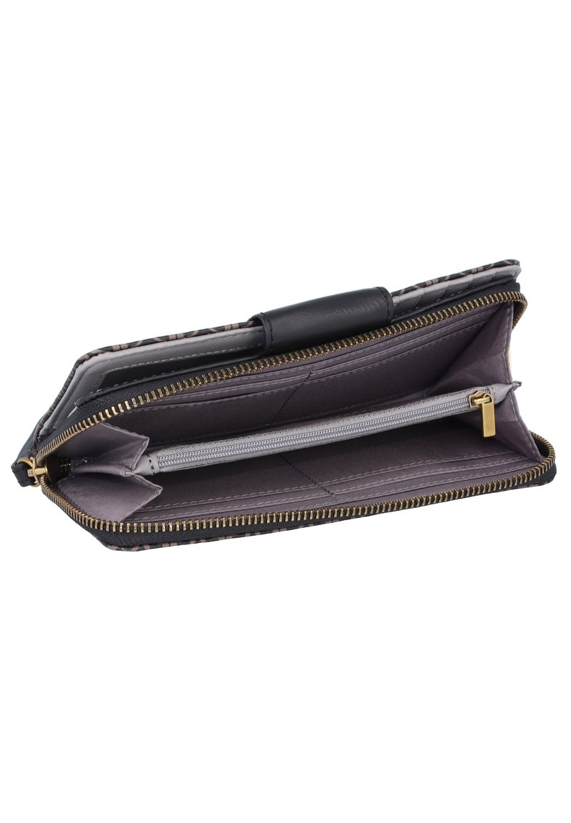 Damen Geldbörsen | Fossil Geldbörse black brown/schwarz - AW60737 Damen Geldbörsen | Fossil Geldbörse black brown/schwarz - AW60737