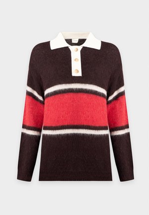 CLOSED, RUGBY - Strickpullover - cinder brown