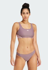 adidas Sportswear 3-STRIPES - Bikini - shadow fig pink spark