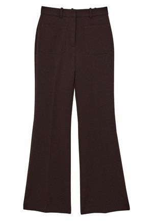PETITE FIT PRIYA PATCH POCKET  - Pantaloni - chocolate brown