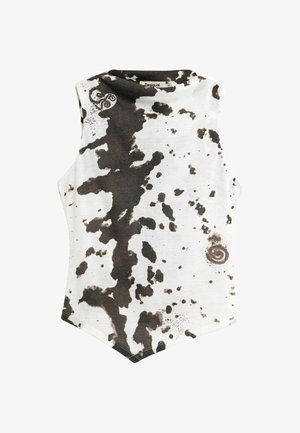 Desigual, PRINTED SLEEVELESS T-SHIRT - Débardeur - white