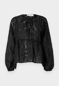 SLFNICOLA TIE  - Blouse - black