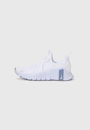 FREE METCON 6 - Treningssko - white/metallic silver-coloured/blue