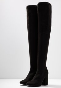 ONLY SHOES Botas de tacón - black