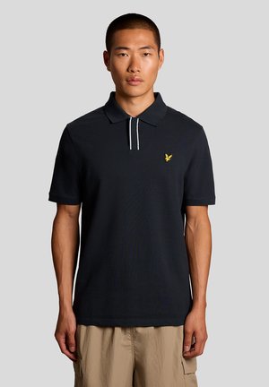 PLACKET TIPPED - Polokošeľa - dark navy