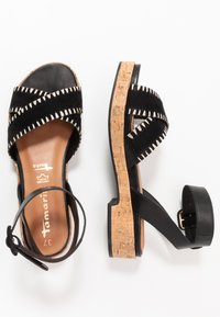 Tamaris Platform sandals - black