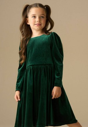 Angel & Rocket, REGULAR FIT - GRACE VELVET BOW BACK DRESS - Cocktailkjole / festkjole - green