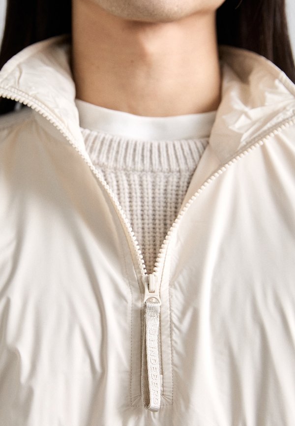 COLE HYBRID QUARTER ZIP - Jumper - moonbeam2