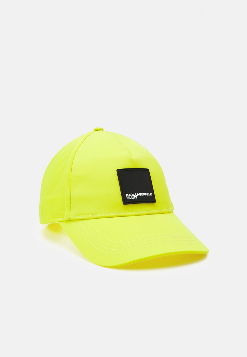 Casquette En Jean Karl Lagerfeld Jeans Pour Femme – Denim Délavé Noir, Logo Brodé – 100% Coton, Style Urbain