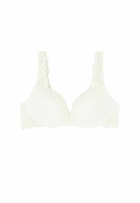 GIOIA PRETTY FLOWERS SUPER - Push-up bra - elfenbein powder white