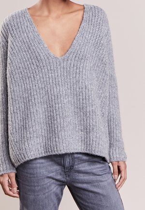 Trui - mottled grey