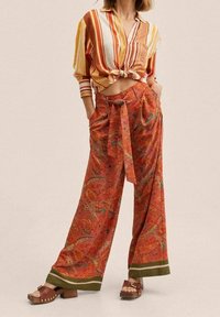 Mango Stoffhose - orange
