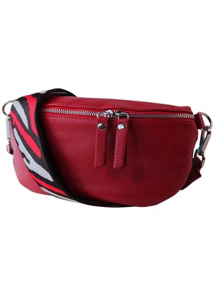Cross body bag - rot, mehrfarbig