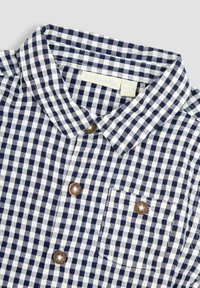 JoJo Maman Bébé GINGHAM-REGULAR FIT - Ing - navy gingham