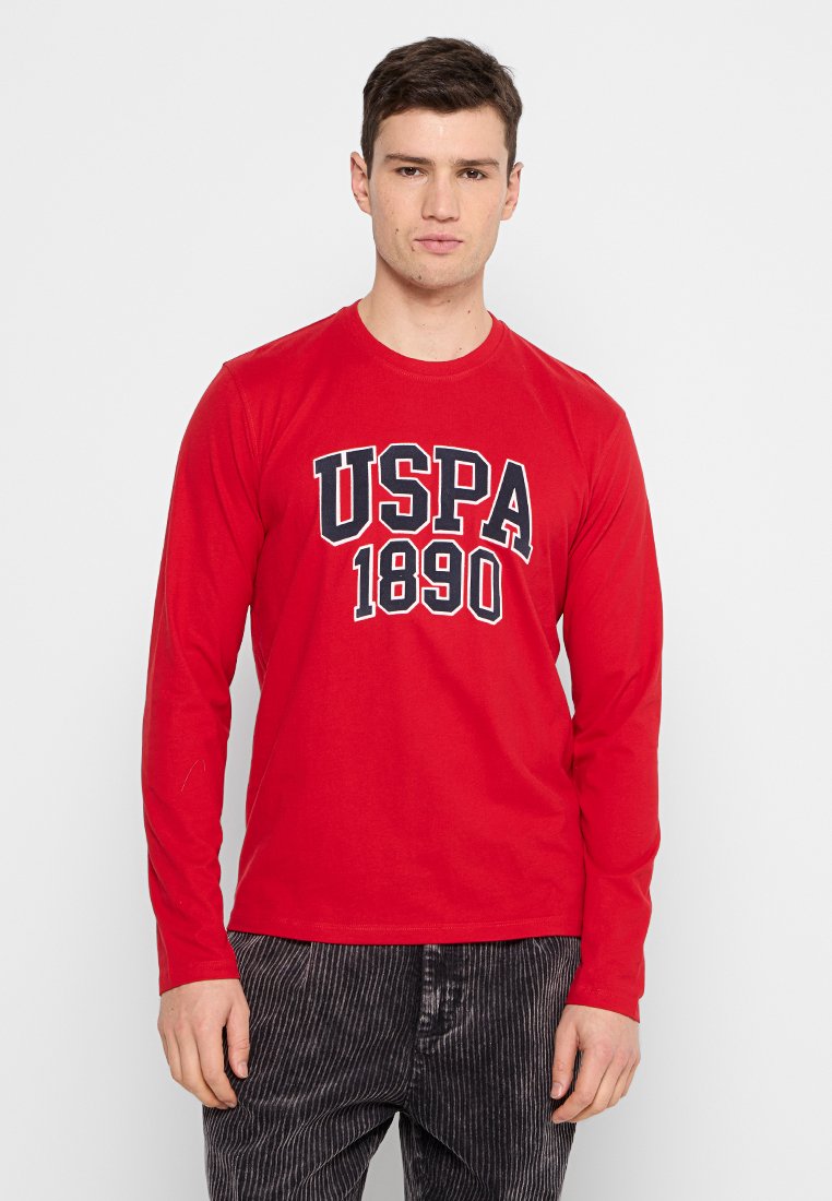 U.S. Polo Assn. Longsleeve rood
