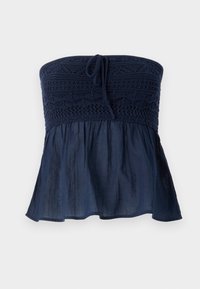 STRAPLESS BABYDOLL  - Felső - navy