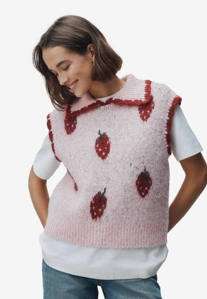 SLEEVELESS TANK - Pullover - pink strawberry
