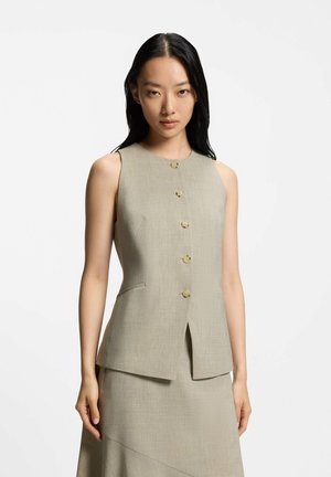 JULERAN - Weste - light beige five