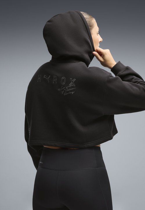 PUMA X HYROX HEAVYWEIGHT HOODIE - Sweatshirt - black — photo 3