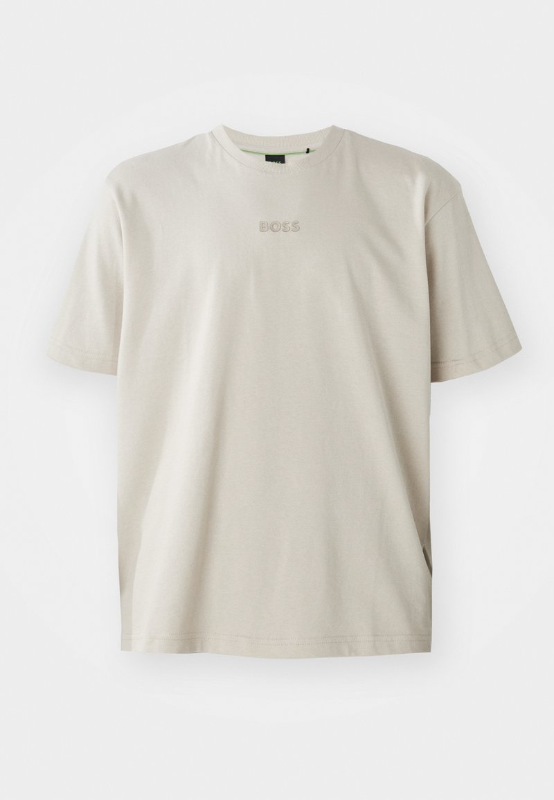 Boss T-shirt basic lichtgrijs Boss T-shirt basic lichtgrijs