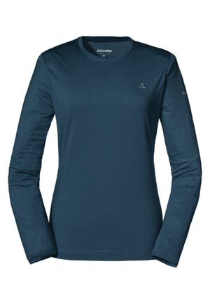 HIGHWAY-SHOP LONGSLEEVE  - Long sleeved top - dunkelblau