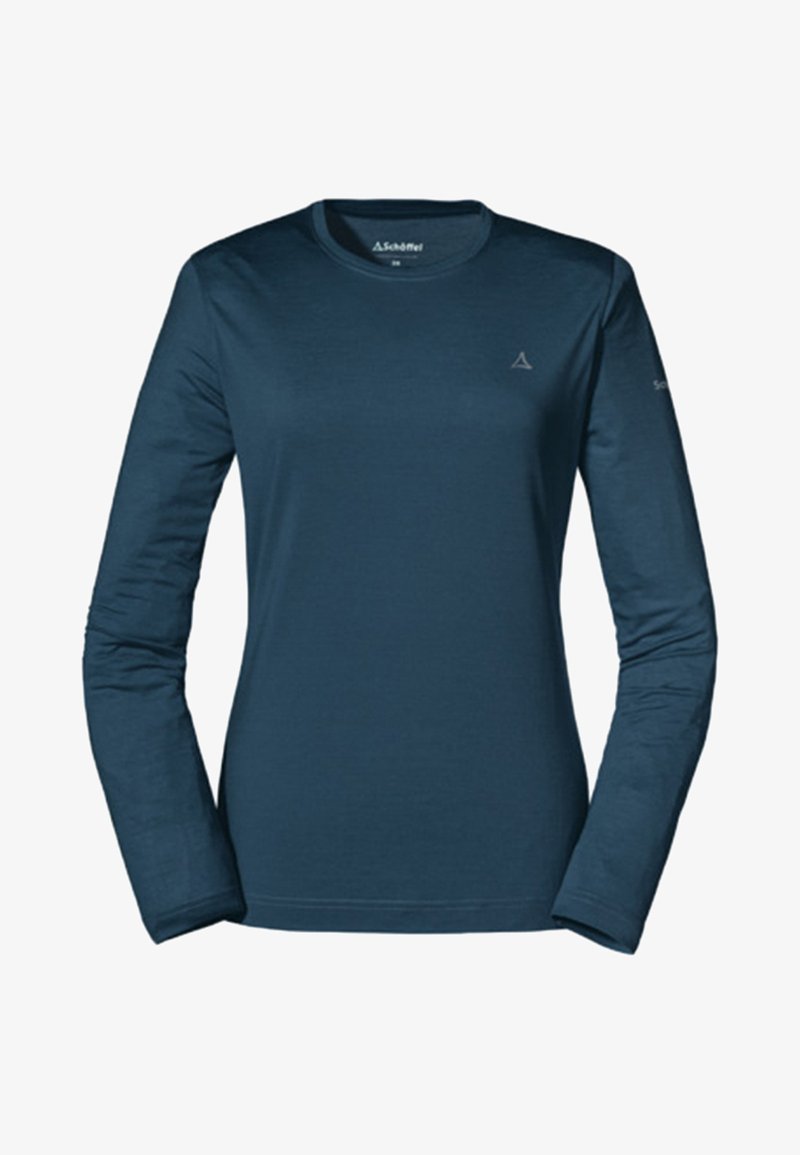 Schöffel HIGHWAY-SHOP LONGSLEEVE - Longsleeve - dunkelblau