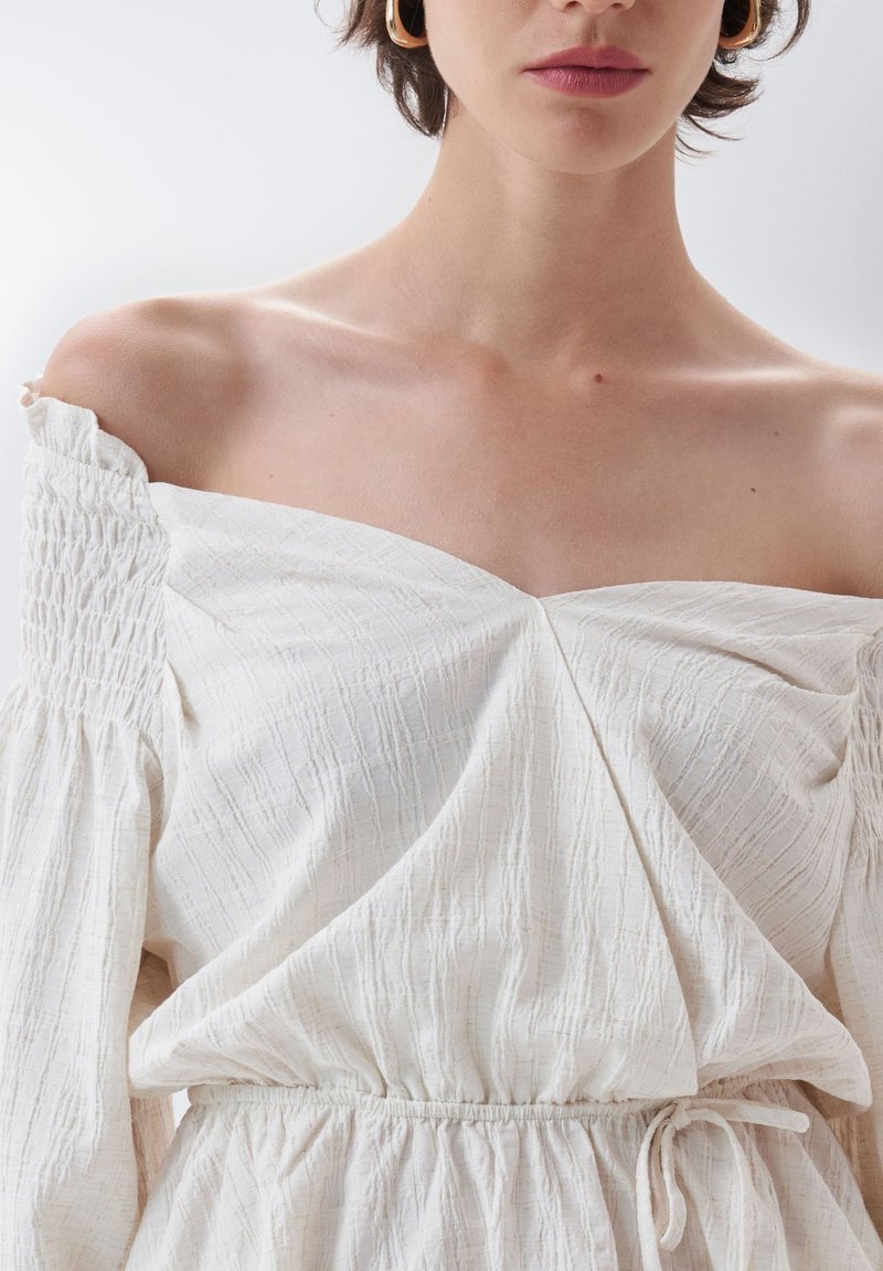Damen Kleider | Salsa SALSA MURCIA TUNIKEN REGULAR Bluse beige/offwhite - QE73990 Damen Kleider | Salsa SALSA MURCIA TUNIKEN REGULAR Bluse beige/offwhite - QE73990