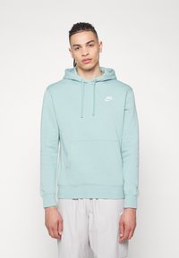 Nike Sportswear SPORTSWEAR CLUB FLEECE - Melegítőfelső - mineral/white