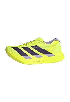 ADIOS PRO 4 - Hardloopschoenen voor op de weg - solar yellow/aurora plum/powder plum