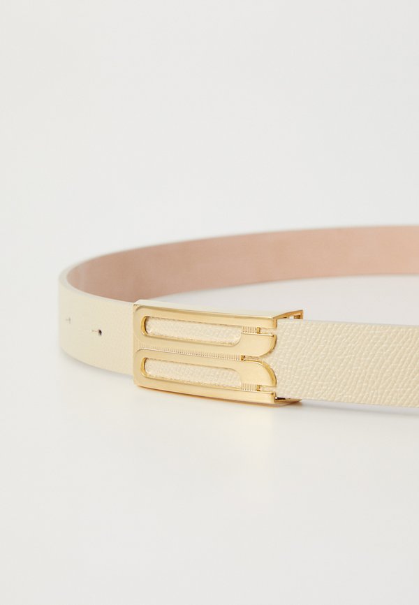 REGULAR FRAME BELT - Belt - ivory3