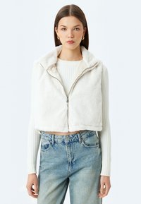 Koton CROP  - Vest - white