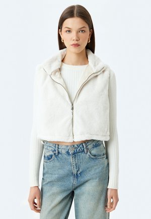 CROP  - Vest - white